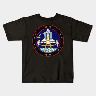 Black Panther Art - NASA Space Badge 136 Kids T-Shirt